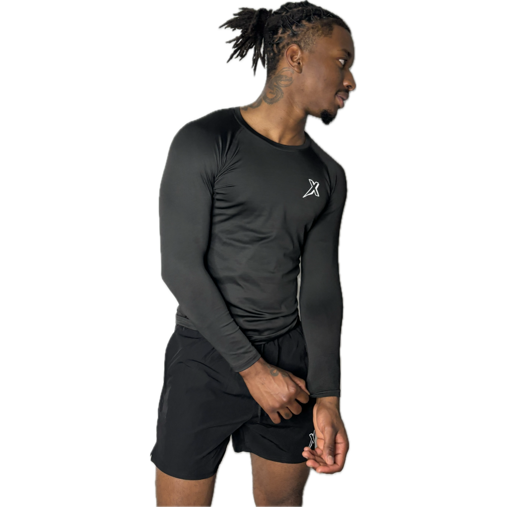 Collant manches longues noir