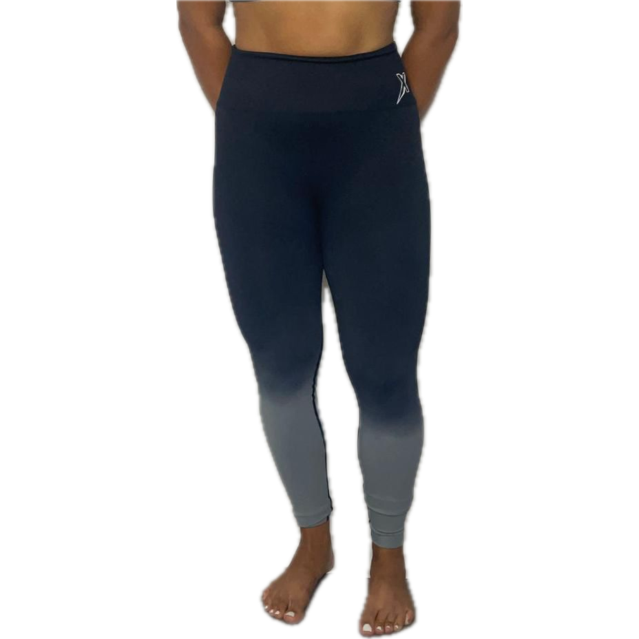 Legging bicolore noir/gris