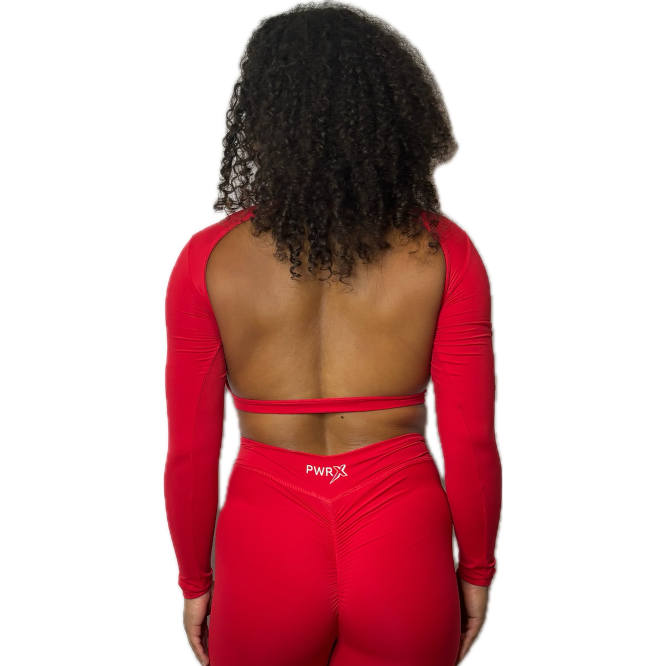 Haut dos nu rouge