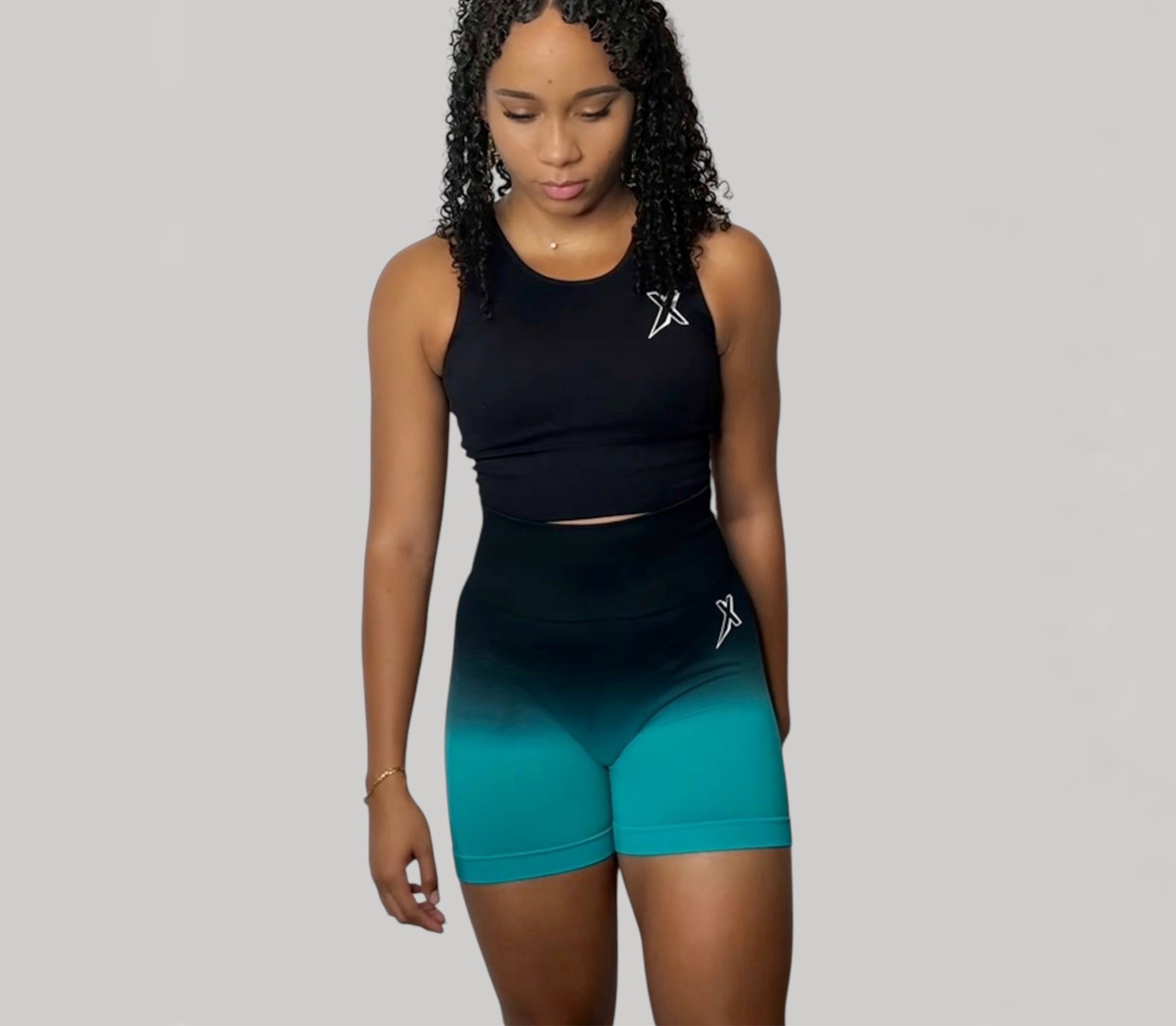 Crop Top Noir miniature 3