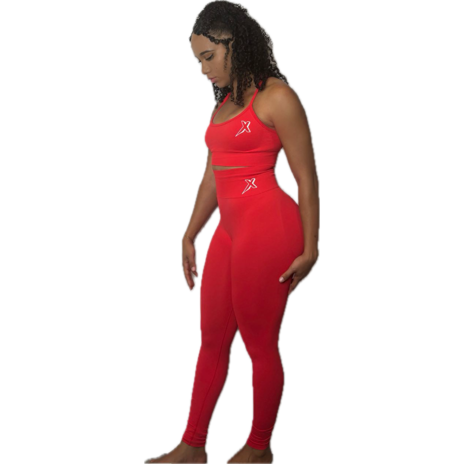 Legging rouge